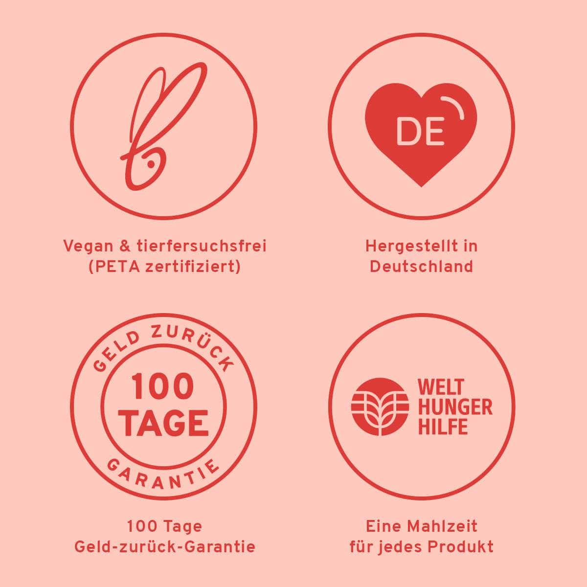 InnoNature Pakete 1x Vorrat (1x Haut-Haare-Nägel, 1x Omega 3 Kapseln, 1x Omega 3 Kids Tropfen, 1x Vitamin B Komplex, 1x Vitamin D3+K2 Tropfen, 1x Vitamin D3+K2 Kids Tropfen) dr.med.celine-Mama-Kind-Essentials-Paket