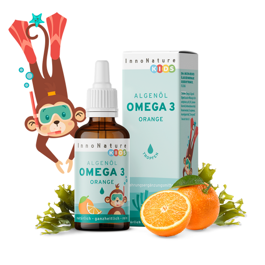  Omega 3 Kids Tropfen Orange aus Algenöl