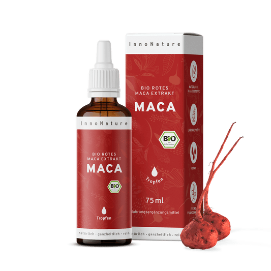 Bio rotes Maca-Extrakt Tropfen 75 ml