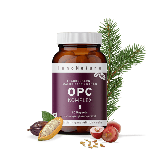  OPC Komplex Kapseln: Traubenkern + Waldkiefer + Kakao