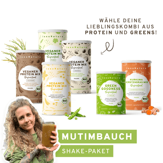  Bio mutimbauch-Shake-Paket: Wähle Deine Lieblingskombi
