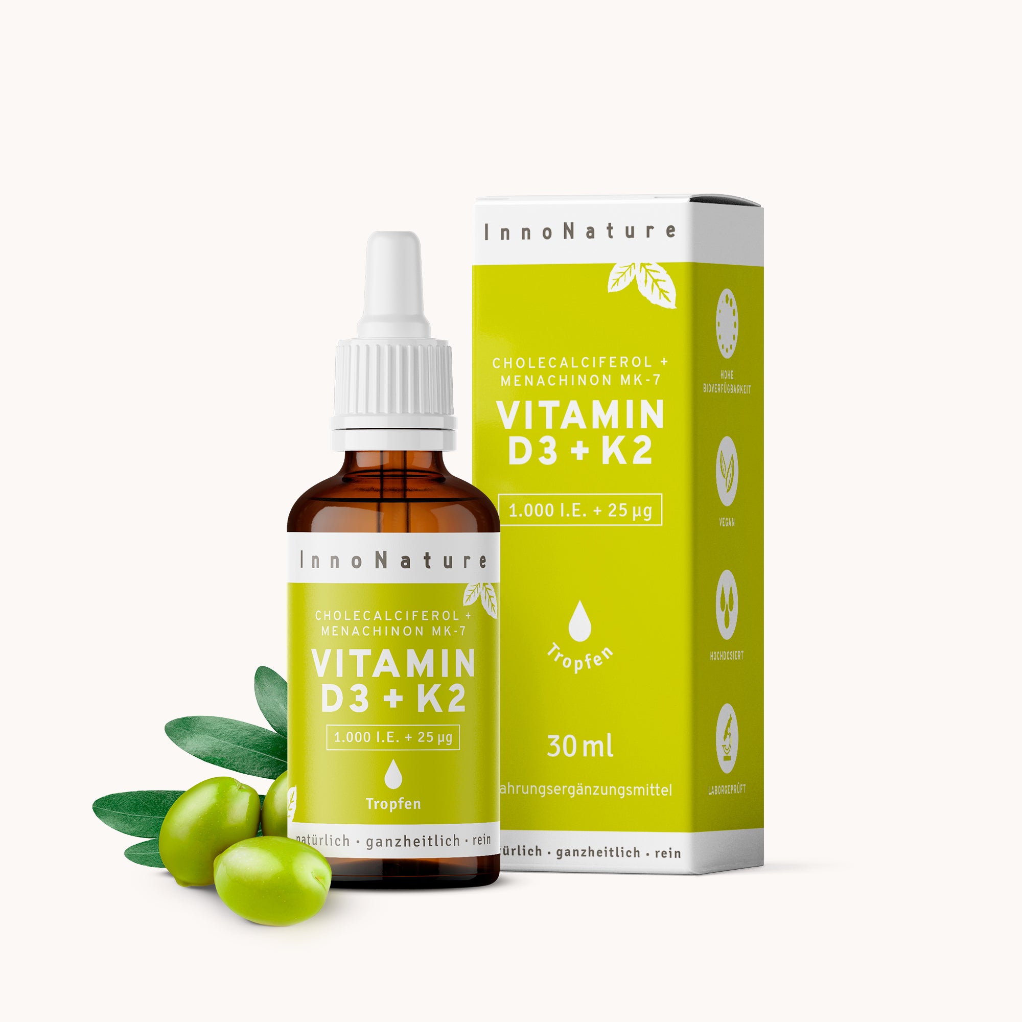 Vitamin D3 + K2