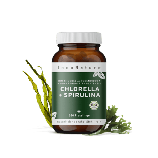  Bio Chlorella + Spirulina Presslinge