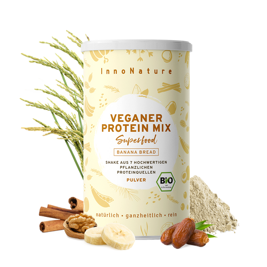  Bio Veganer Protein Mix Superfood Shake: Banana Bread 