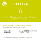 Vitamin D3 + K2 Tropfen Orange 30ml