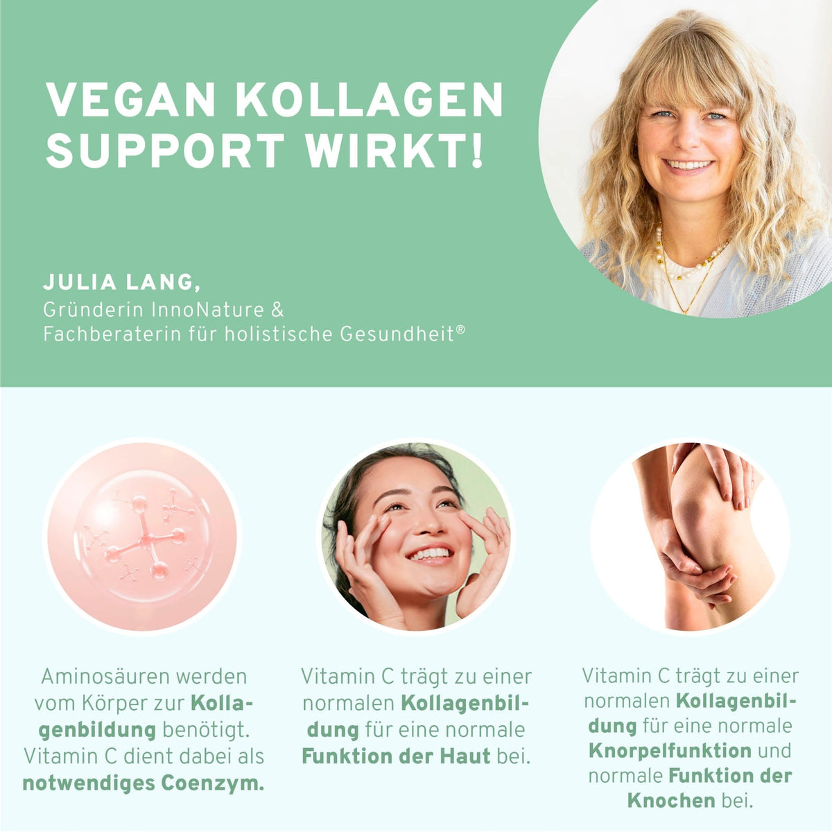 Vegan Kollagen Support Kapseln