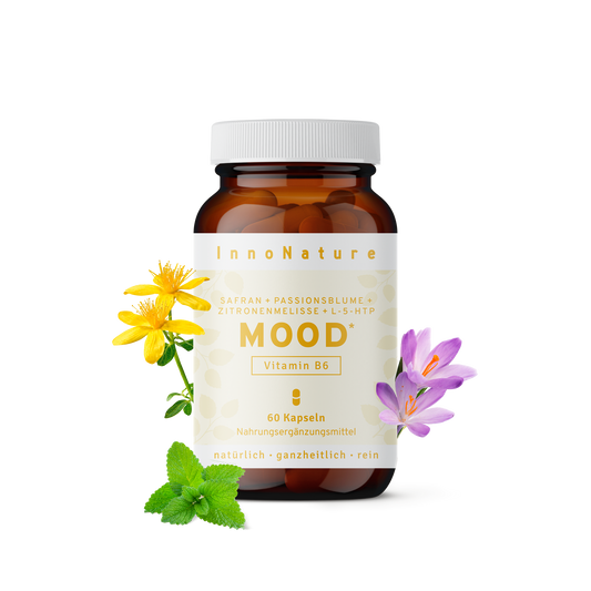  Mood Kapseln: Safran, Passionsblume, Zitronenmelisse und Vitamin B6