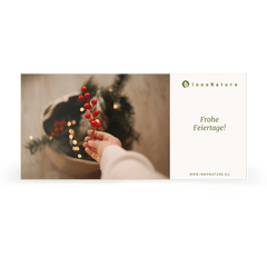 PDF Gutschein zum SELBSTAUSDRUCKEN - Motiv Weihnachten