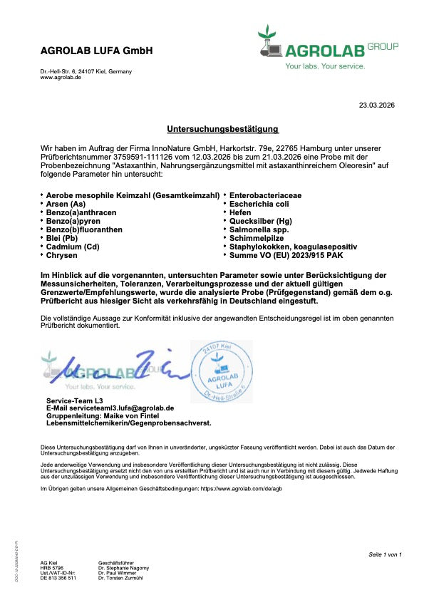 Astaxanthin Kapseln