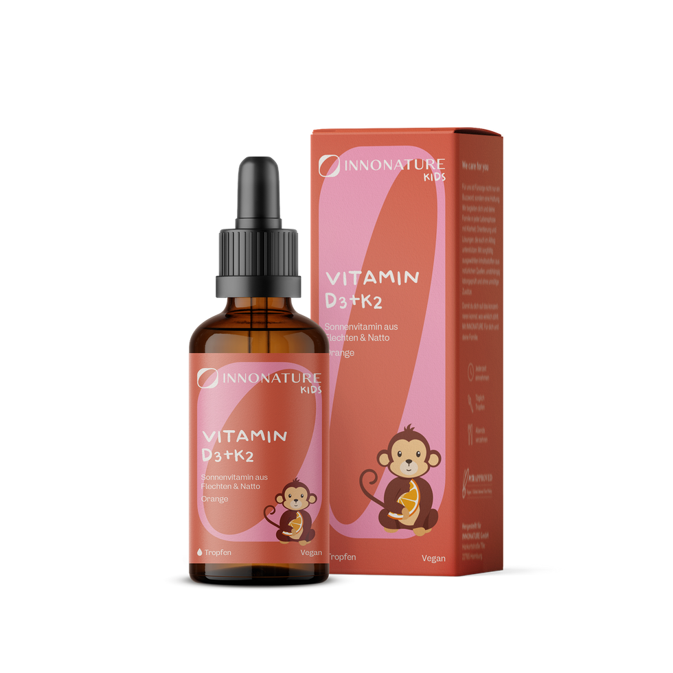 Vitamin D3 + K2 Kids Tropfen Orange 10 ml