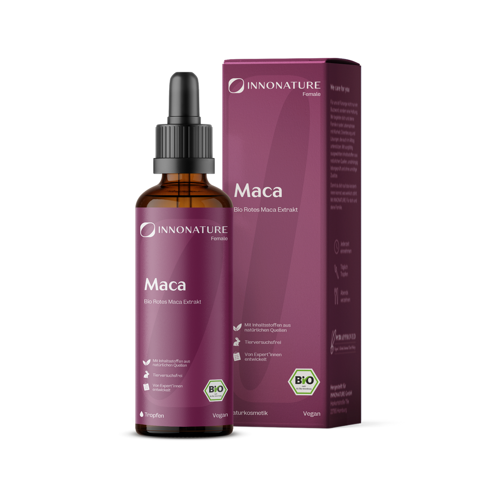 Bio rotes Maca-Extrakt Tropfen 75 ml