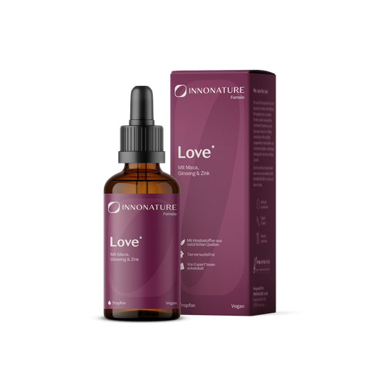  Love Tropfen: Zink, Maca, Ginseng und Damiana