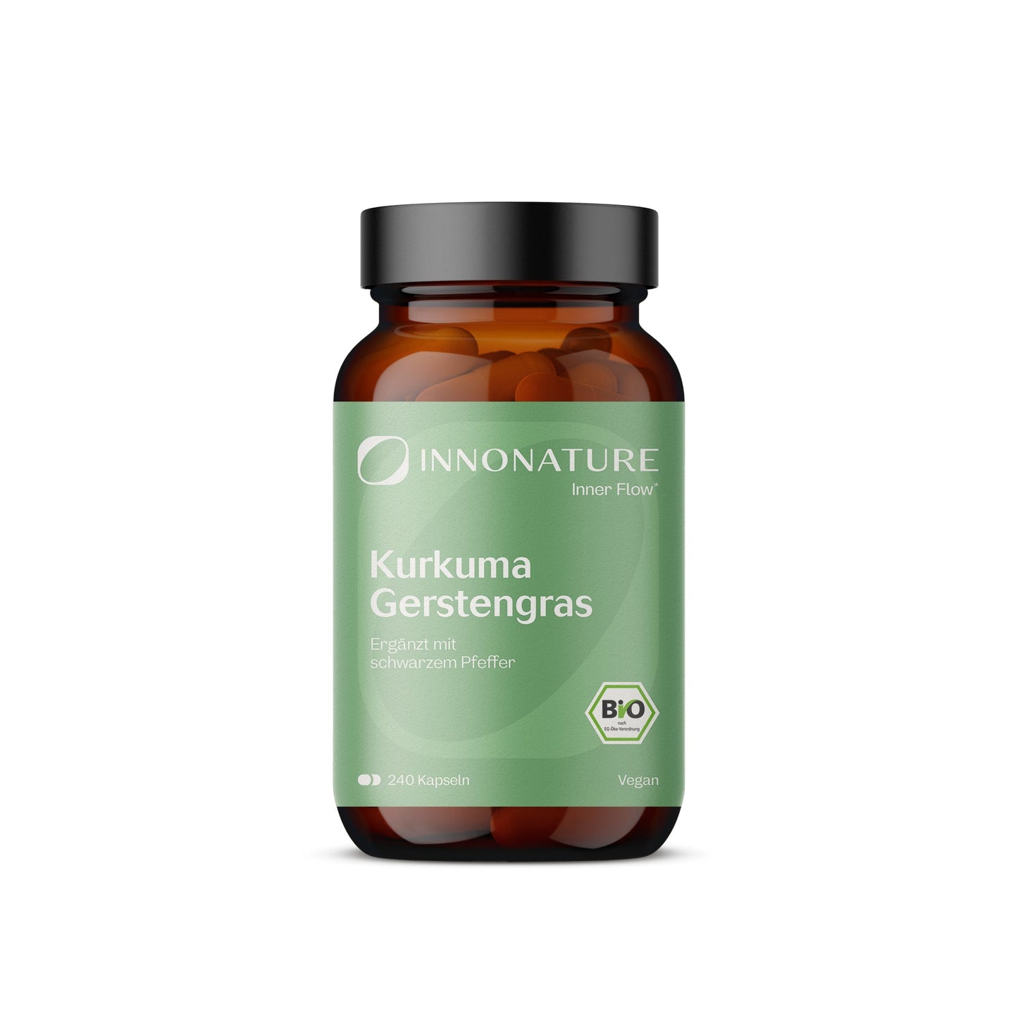 Bio Kurkuma Gerstengras Kapseln