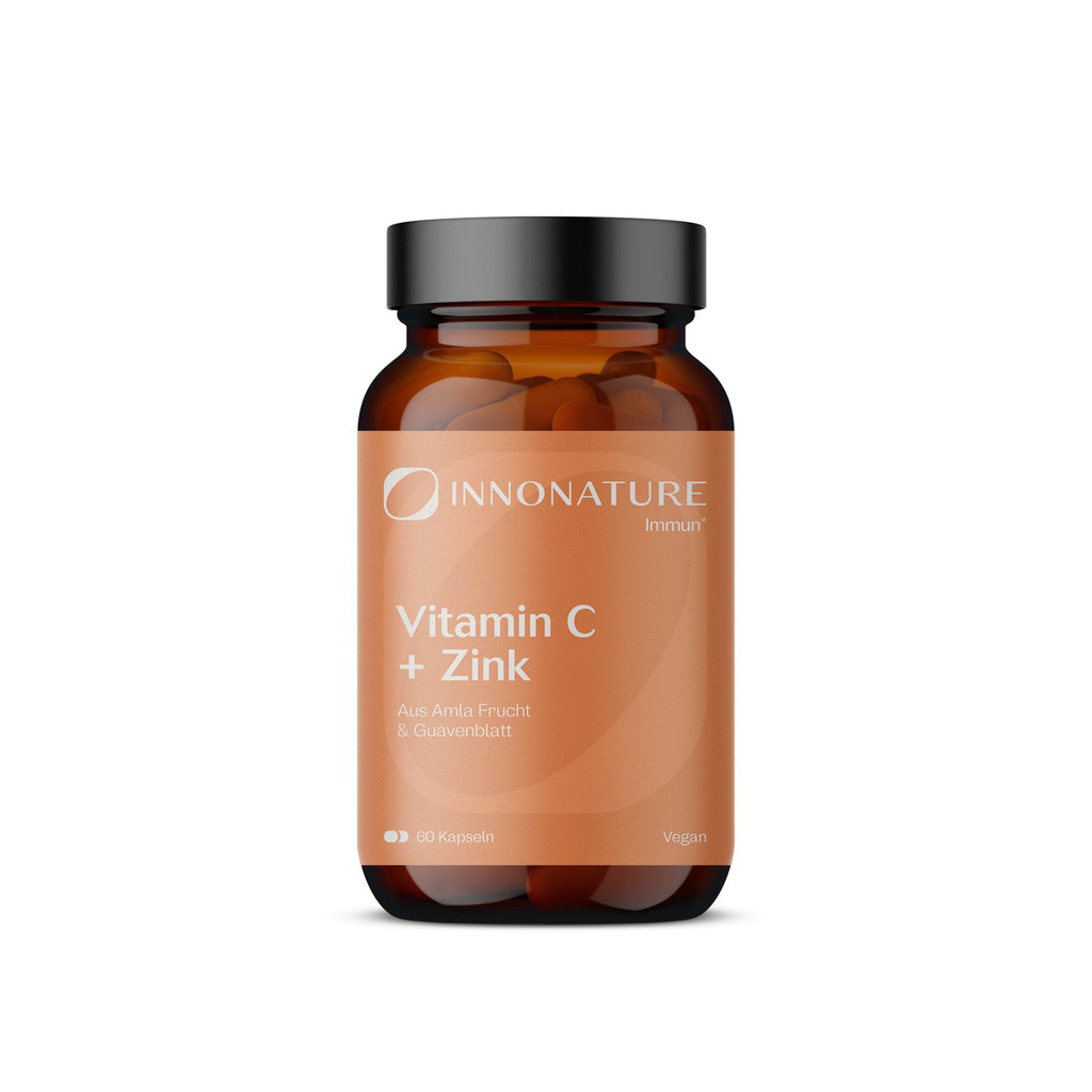 Vitamin C + Zink 60 Kapseln