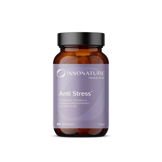  Anti Stress Kapseln: Schisandra, Rhodiola, Ashwagandha, Vitamin B3