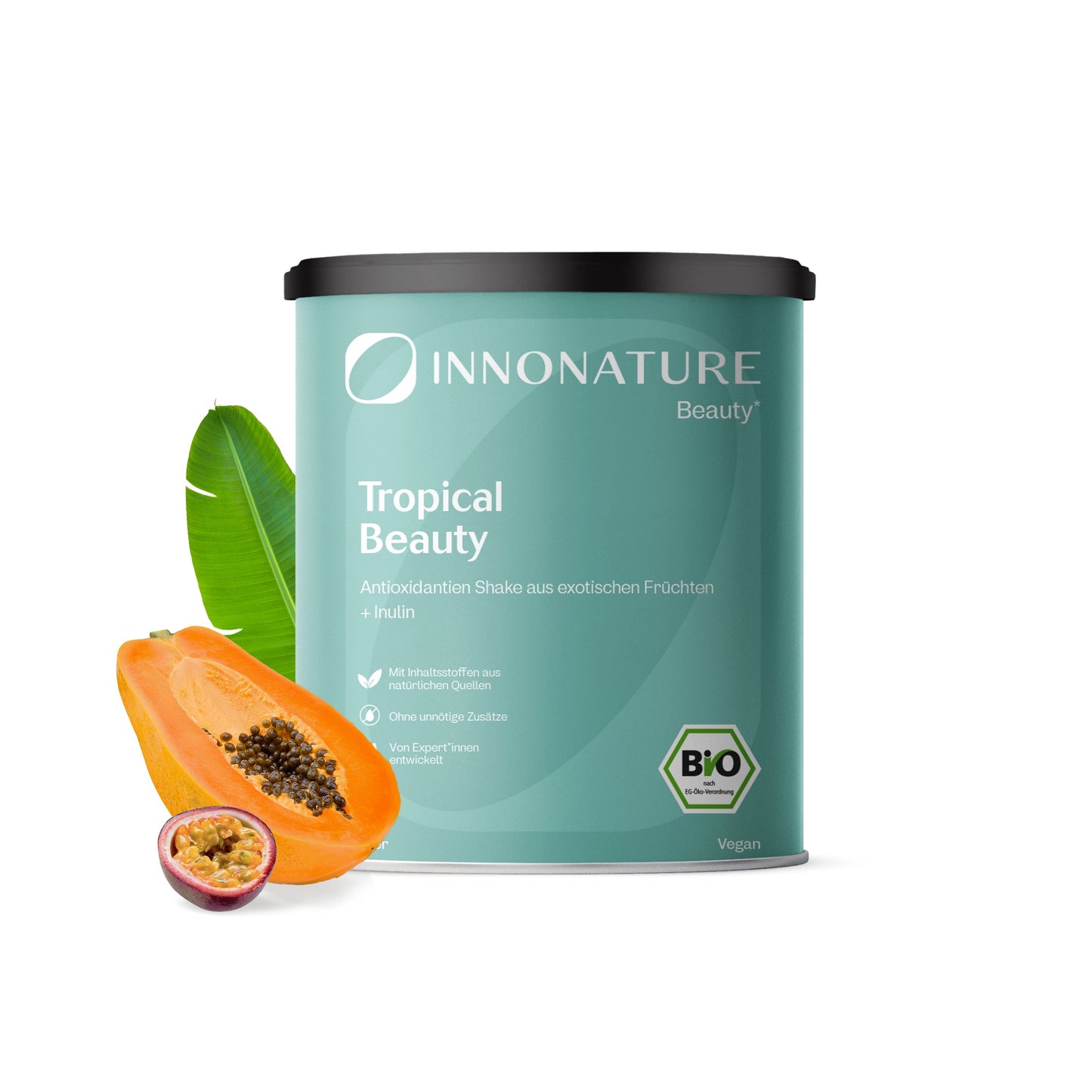 Bio Tropical Beauty Superfood Pulver: Antioxidantienshake aus exotischen Früchten