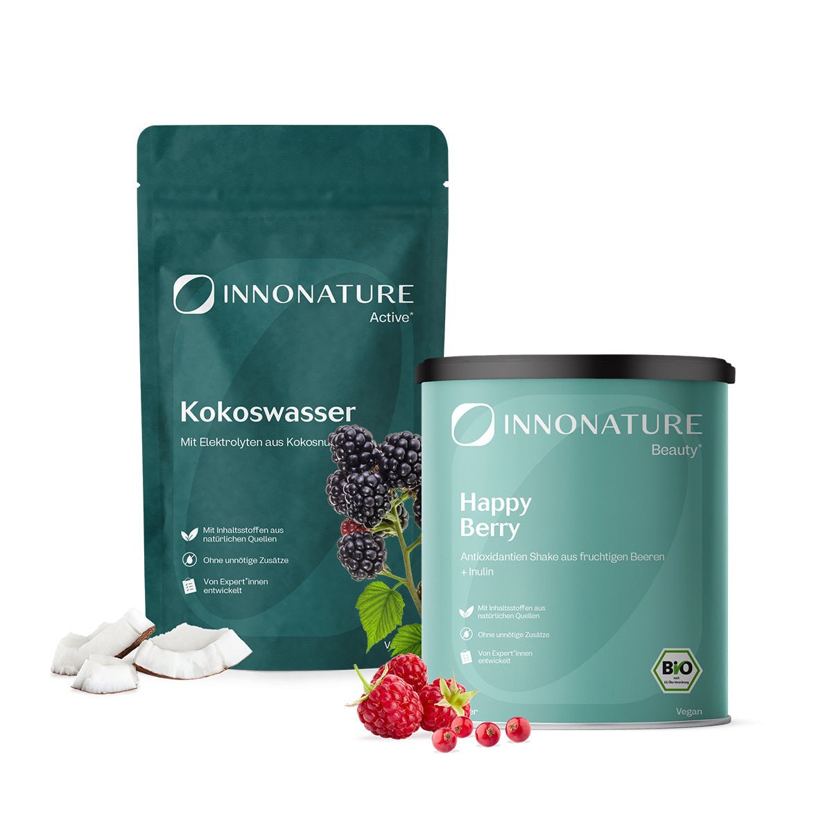 Happy-Summer-Set: Happy Berry und Kokoswasser