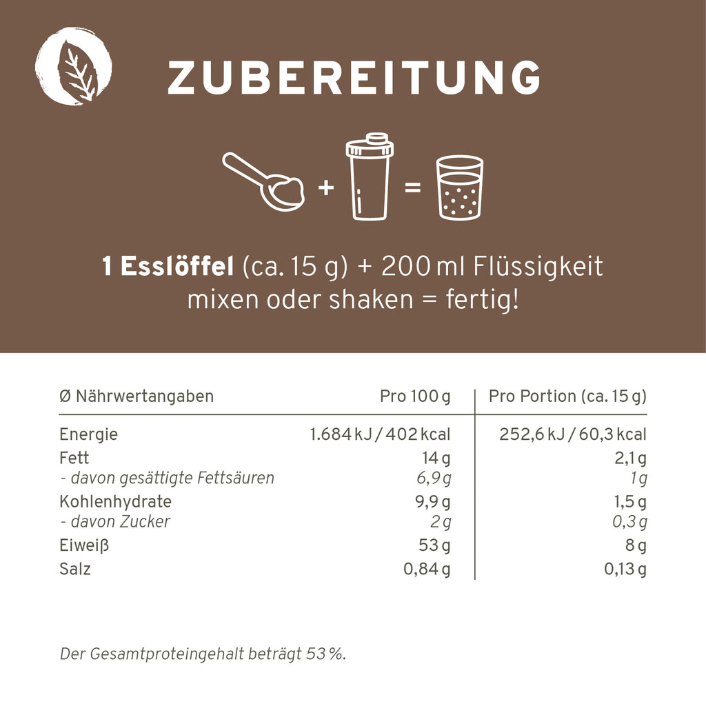 Bio Veganer Protein Mix Schoko