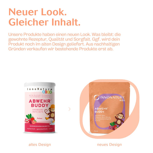 Abwehr Buddy Pulver Erdbeere + Rote Bete
