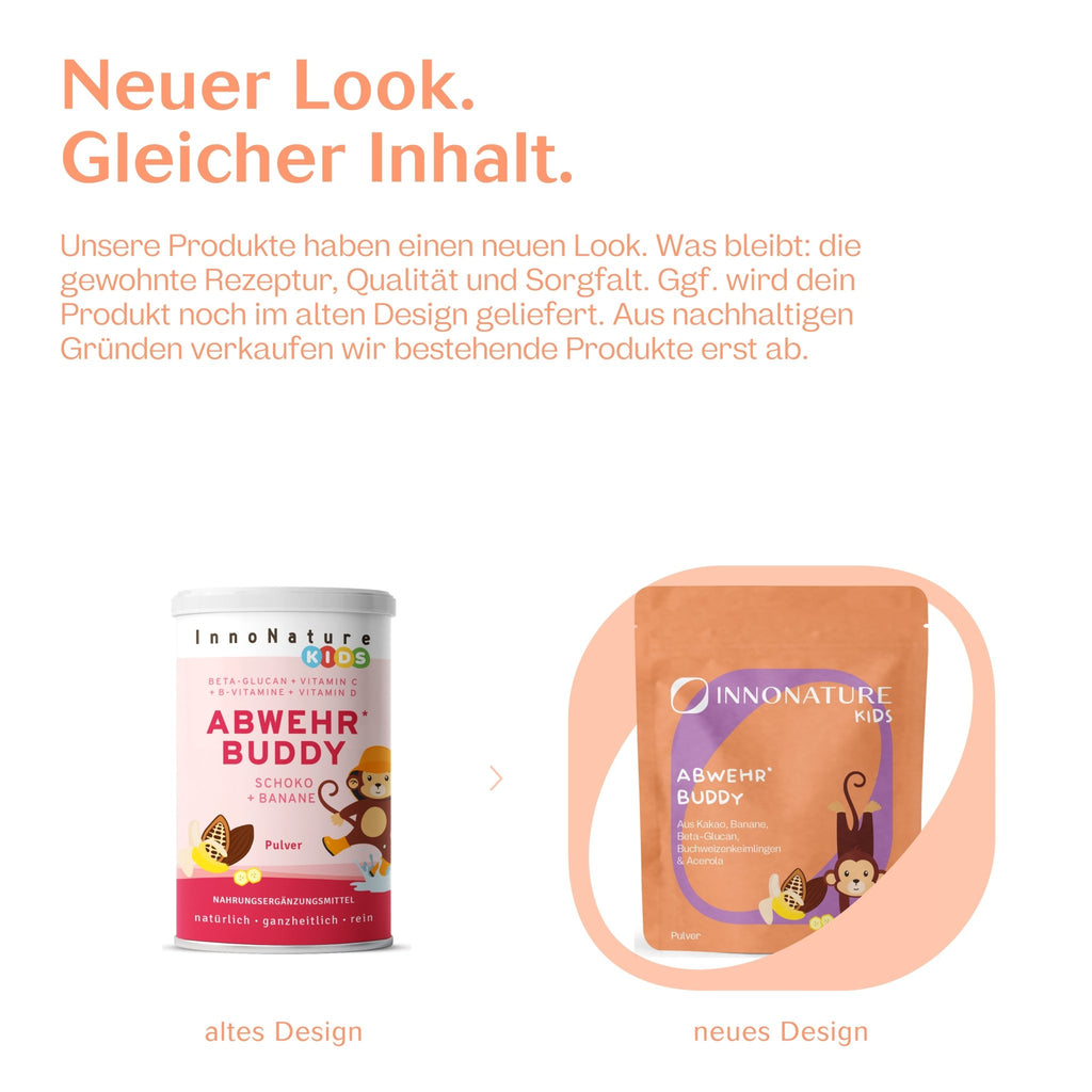 Abwehr Buddy Pulver Schoko + Banane