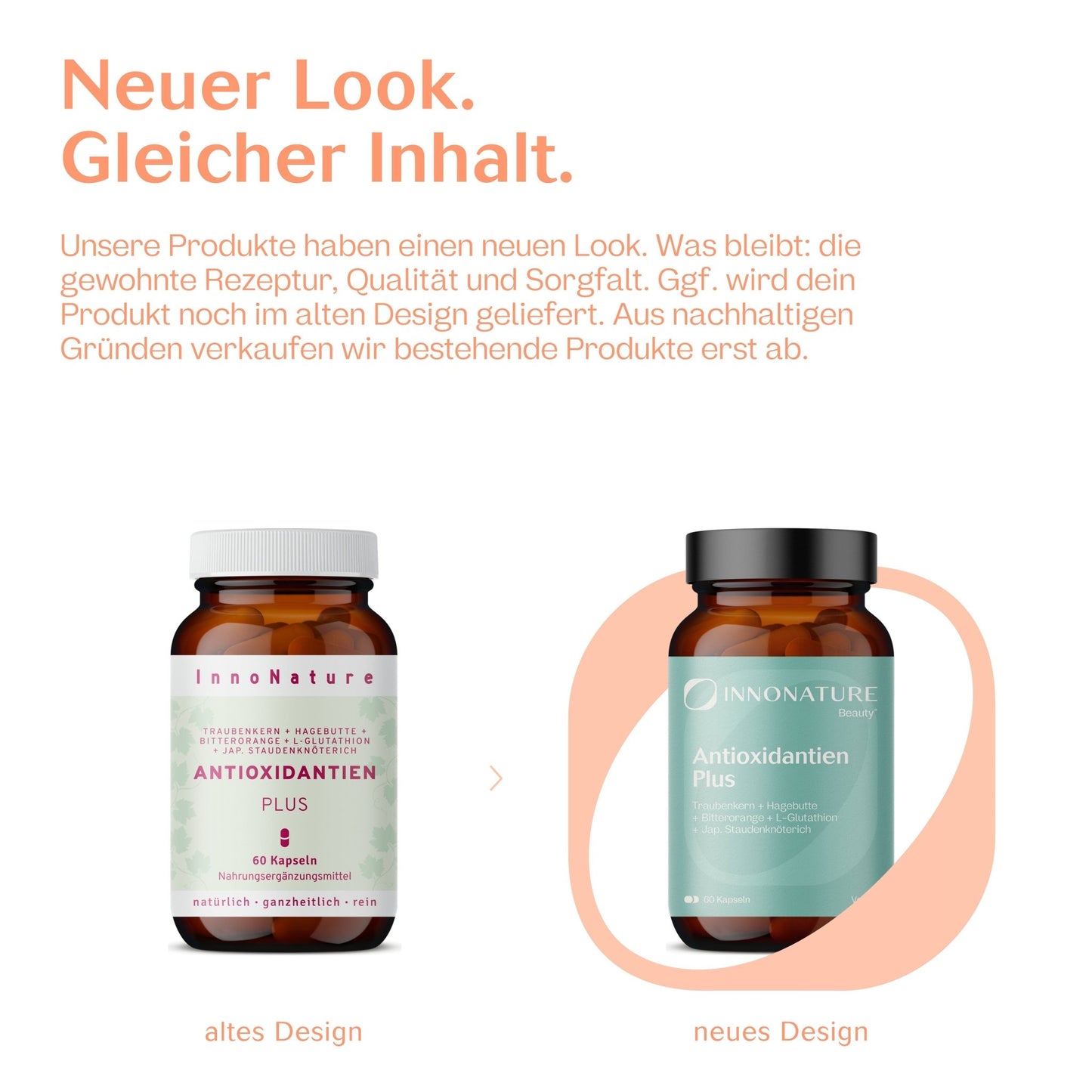 Zellschutz Kapseln:  Trans-Resveratrol + OPC + L-Glutathion + Hagebutte + Citrus-Bioflavonoide
