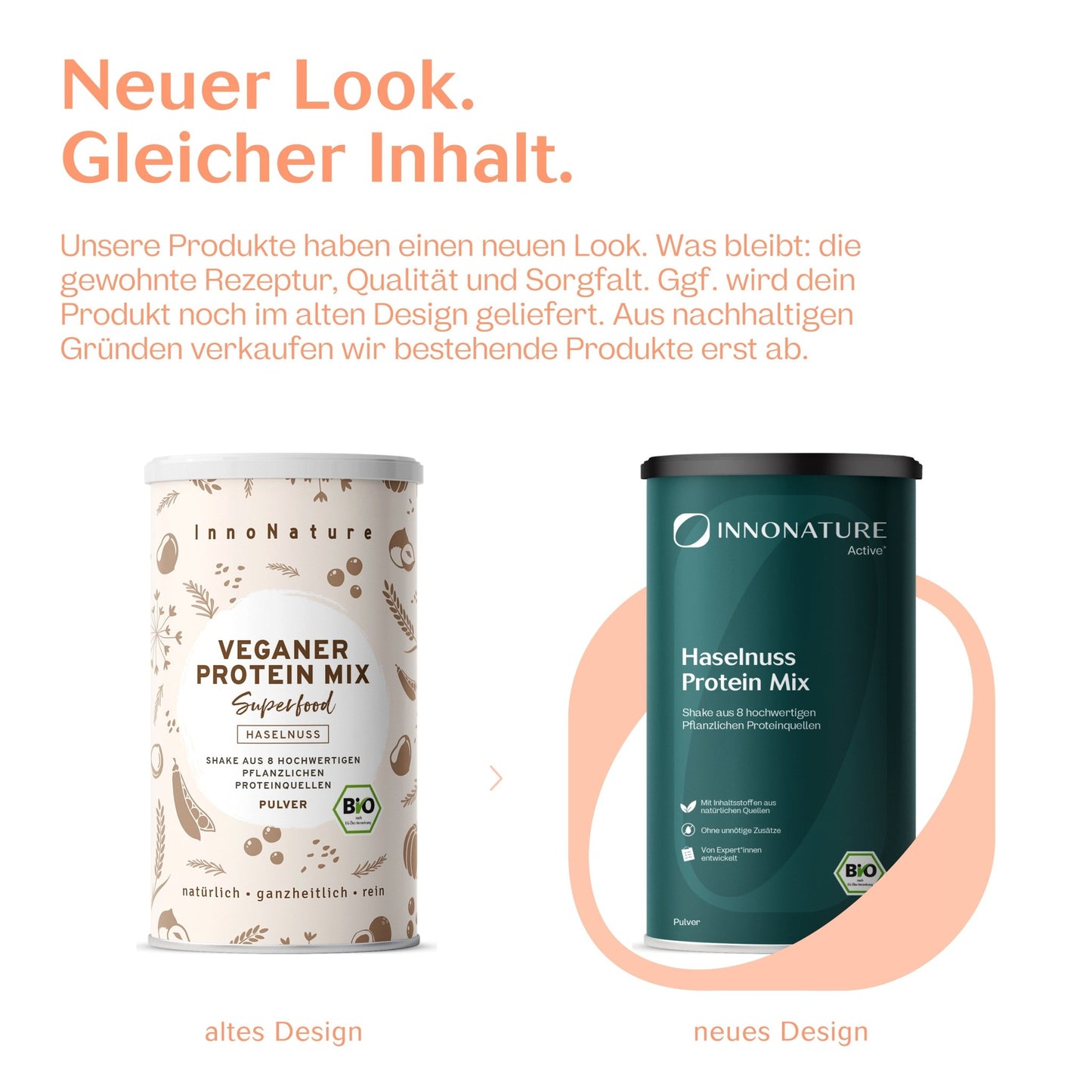 Bio Veganer Protein Mix Haselnuss