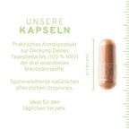 InnoNature Kapseln 1x Monatsvorrat (60 Kapseln) Zink + Kupfer + Mangan 60 Kapseln