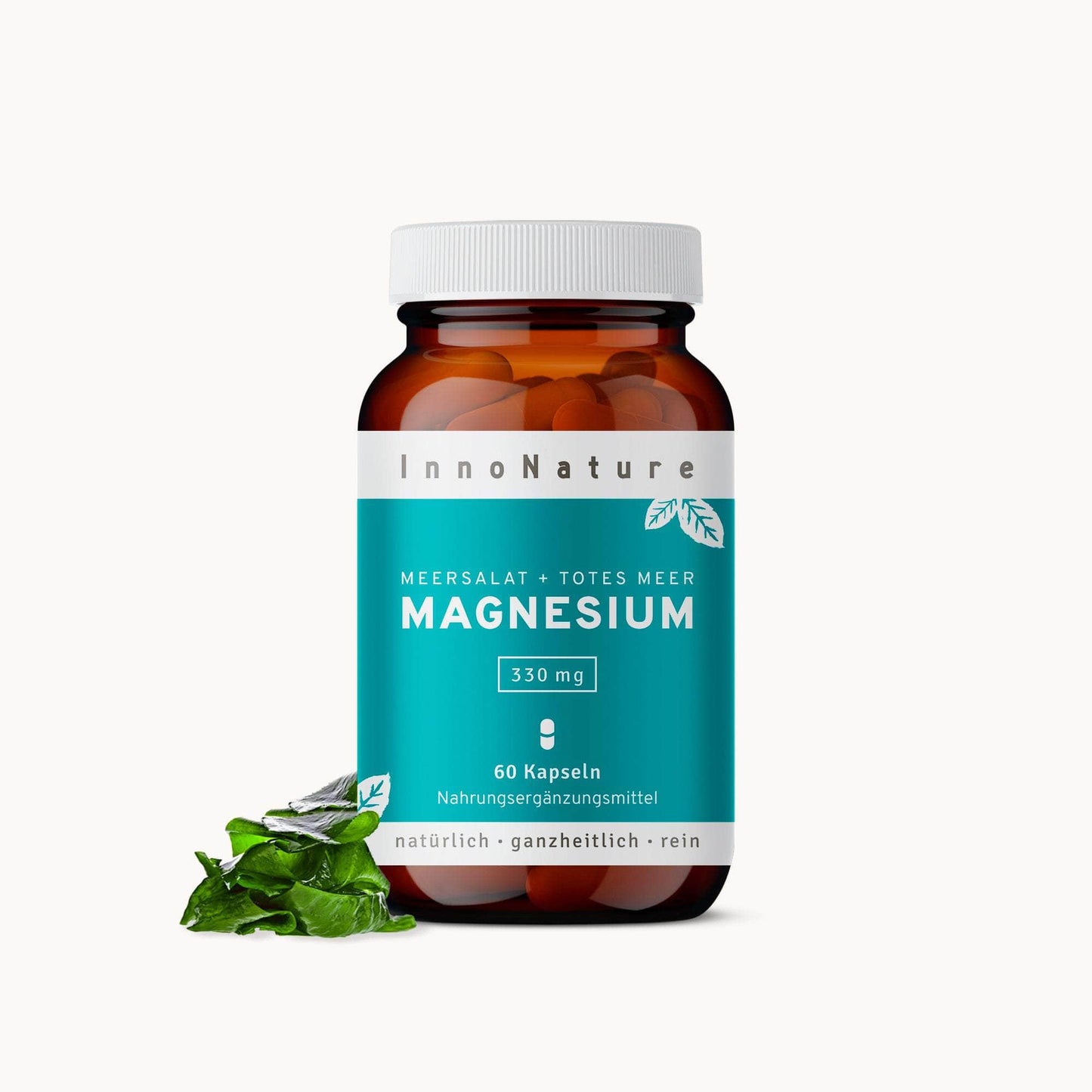 InnoNature Kapseln 1x Zweimonatsvorrat (60 Kapseln) Magnesium Kapseln
