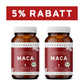 InnoNature Kapseln 2 x 90 Kapseln Bio Rotes Maca Extrakt Kapseln