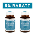 InnoNature Kapseln 2x Monatsvorrat (180 Kapseln) Magnesium + Calcium Kapseln