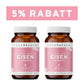 InnoNature Kapseln 2x Viermonatsvorrat (2x120 Kapseln) Eisen + Vitamin C Kapseln aus Curryblättern + Hagebutte