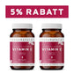 InnoNature Kapseln 2x Zweimonatsvorrat (2x120 Kapseln) Vitamin C Kapseln