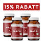 InnoNature Kapseln 4 x 90 Kapseln Bio Rotes Maca Extrakt Kapseln