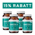 InnoNature Kapseln 4x Monatsvorrat (4x90 Kapseln) Vegane Omega 3 Kapseln