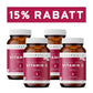 InnoNature Kapseln 4x Zweimonatsvorrat (4x120 Kapseln) Vitamin C Kapseln