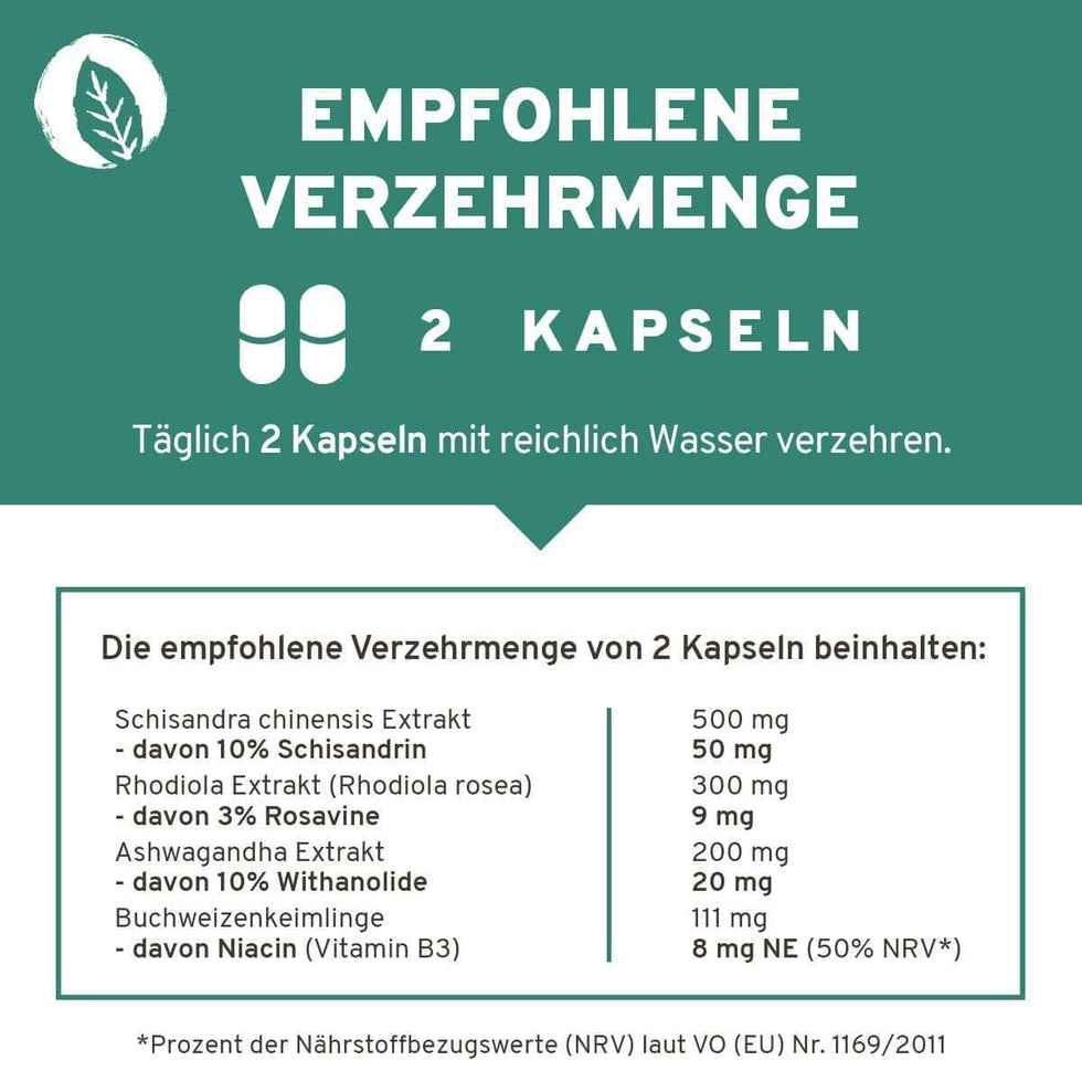 InnoNature Kapseln Anti Stress Kapseln