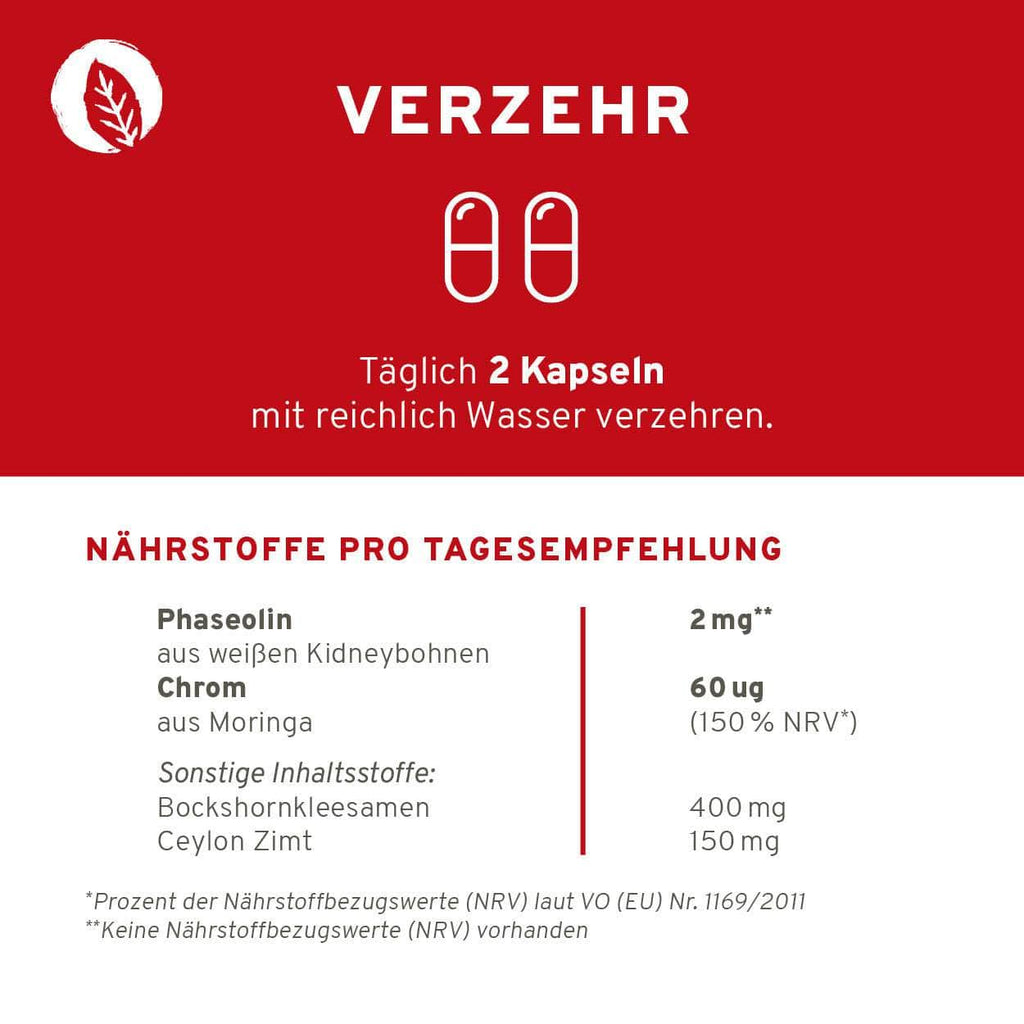 InnoNature Kapseln Blutzucker Kapseln