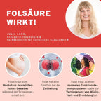 InnoNature Kapseln Folsäure Kapseln: Vitamin B9 aus Zitronenschalen
