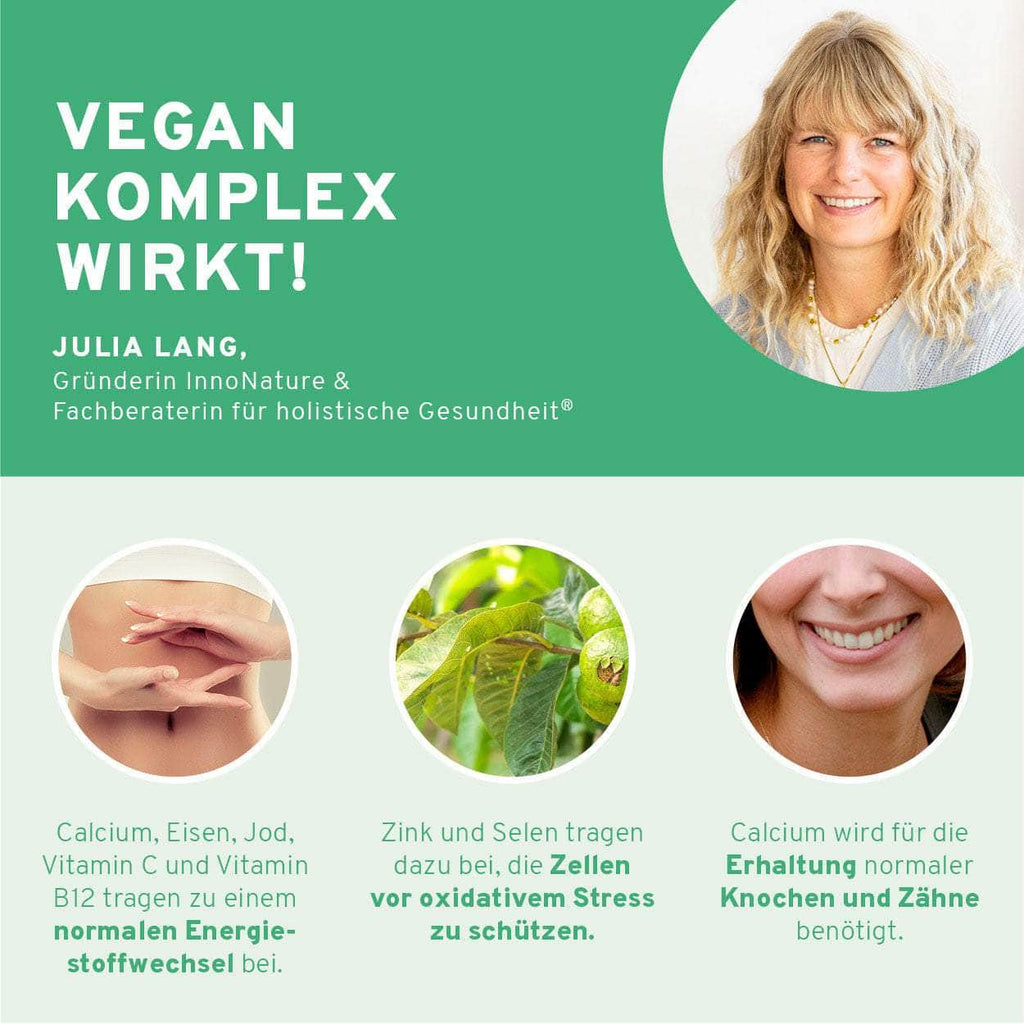 InnoNature Kapseln Vegan Komplex Kapseln
