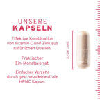 InnoNature Kapseln Vitamin C + Zink 60 Kapseln