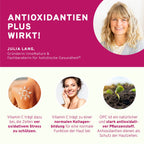 InnoNature Kapseln Zellschutz Kapseln:  Trans-Resveratrol + OPC + L-Glutathion + Hagebutte + Citrus-Bioflavonoide