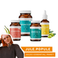 InnoNature NEM-Paket 1x Vorrat (1x Omega 3 2:1 DHA/EPA, 1x Vitamin D3, 1x Magnesium, 1x Vitamin B12 250 µg) Jules-Essential-Paket