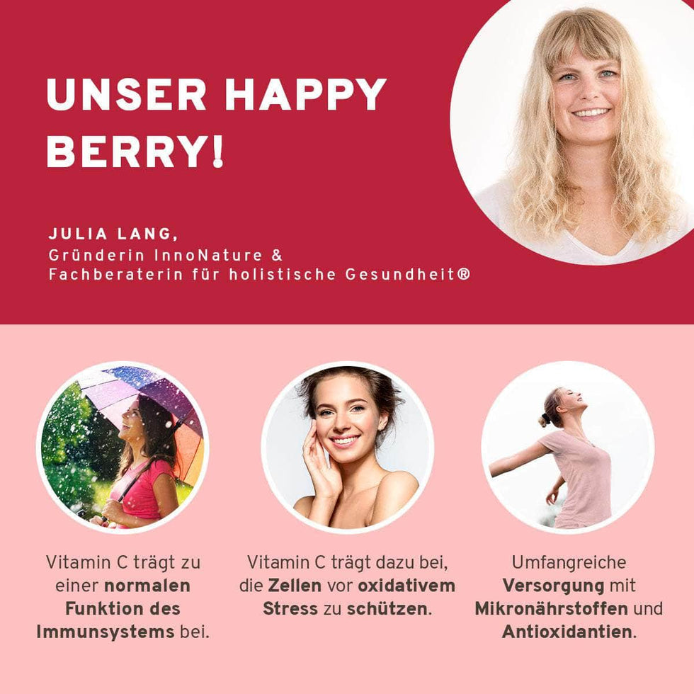 InnoNature Pakete 1x Veganer Protein Mix Pure, 1x Happy Berry, 1x Tropical Beauty Mix&Match-Shake-Paket