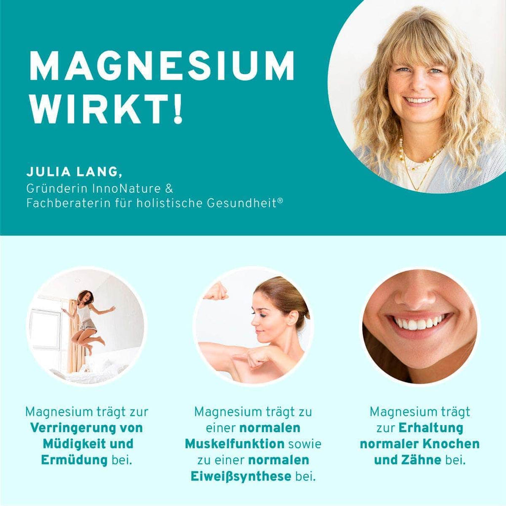InnoNature Pakete 1x Vorrat (1x Flohsamenschalen Plus Kapseln, 1x Haut-Haare-Nägel Kapseln, 1x Vitamin B12, 1x Lemon Morning) was.kai.sagt-Essentials-Paket