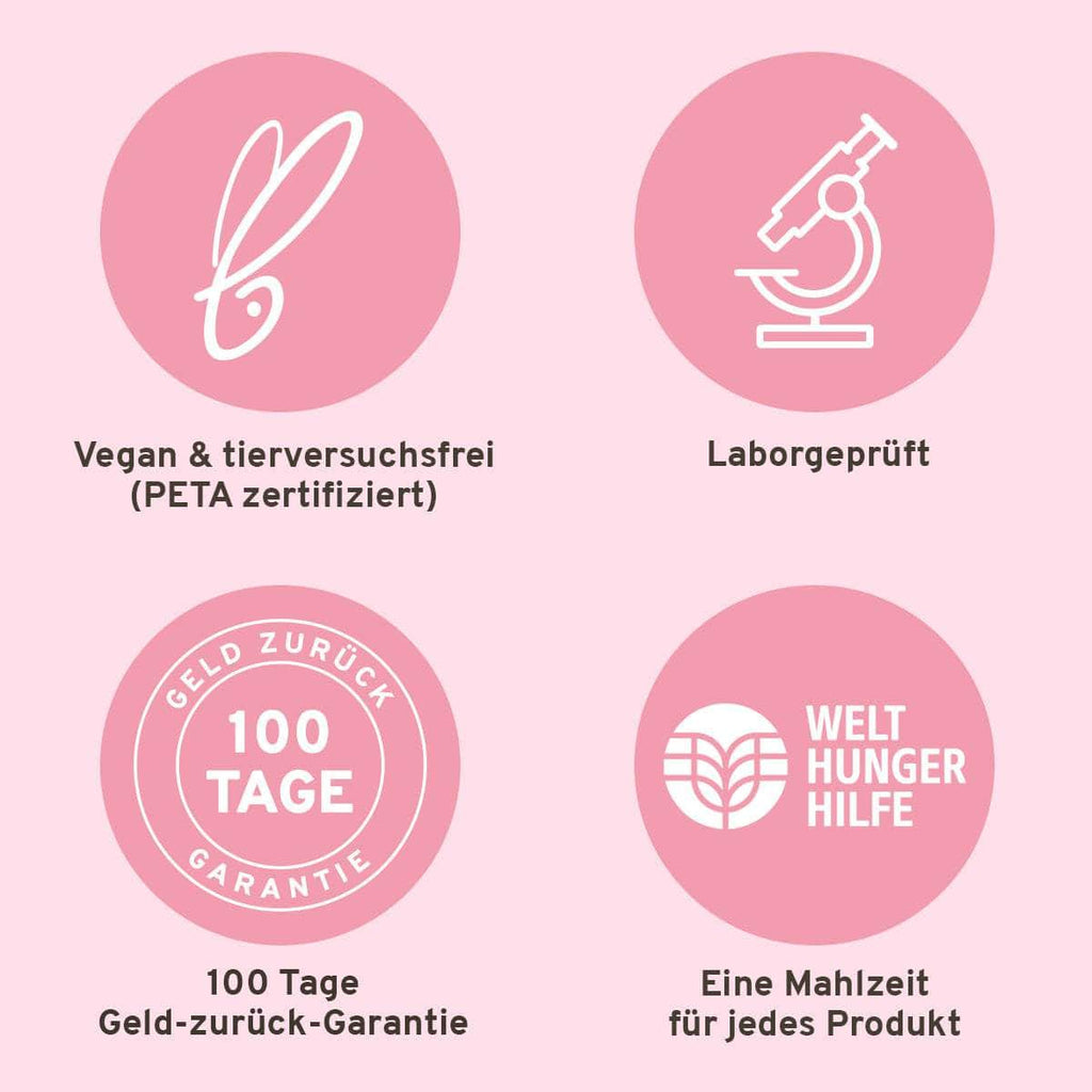 InnoNature Pakete 1x Vorrat (1x Flohsamenschalen Plus Kapseln, 1x Haut-Haare-Nägel Kapseln, 1x Vitamin B12, 1x Lemon Morning) was.kai.sagt-Essentials-Paket