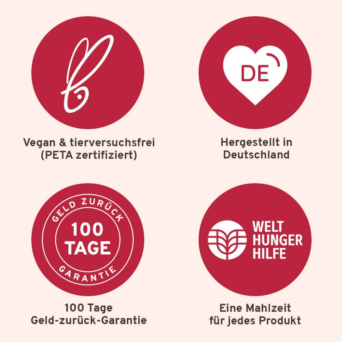 InnoNature Pakete 1x Vorrat (1x Happy Berry, 1x Kokoswasser) Sommer-Shake-Set