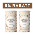 InnoNature Pulver 2x 450g (60 Portionen) Bio Veganer Protein Mix Haselnuss