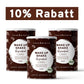 InnoNature Pulver 3x 300g (60 Portionen) Bio Wake Up Superfood Shake: Kokos, Kakao, Matcha, Guarana und grüner Kaffee