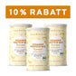 InnoNature Pulver 3x 450g (90 Portionen) Bio Veganer Protein Mix Banana Bread