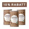InnoNature Pulver 3x 450g (90 Portionen) Bio Veganer Protein Mix Schoko